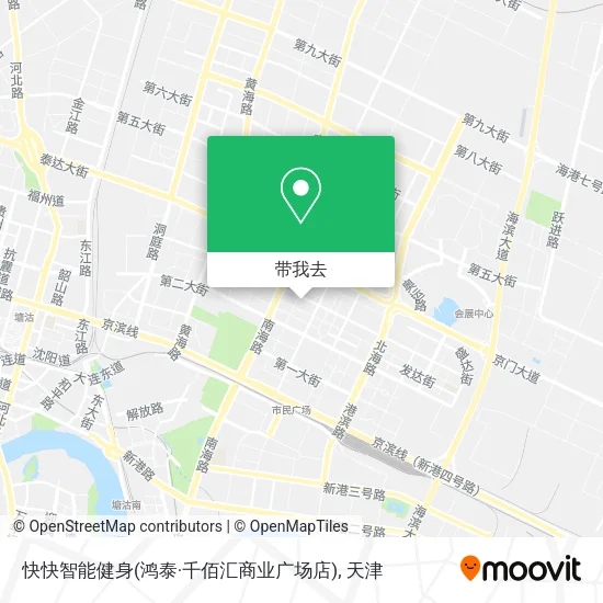 快快智能健身(鸿泰·千佰汇商业广场店)地图