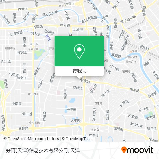 好阿(天津)信息技术有限公司地图