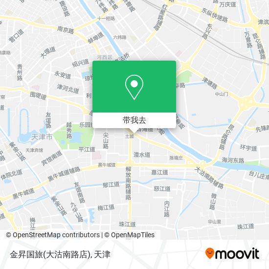 金昇国旅(大沽南路店)地图