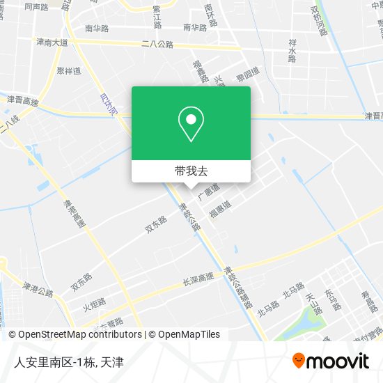 人安里南区-1栋地图