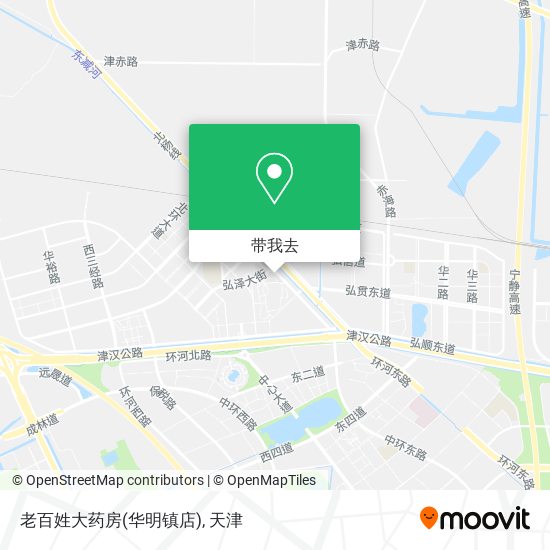 老百姓大药房(华明镇店)地图