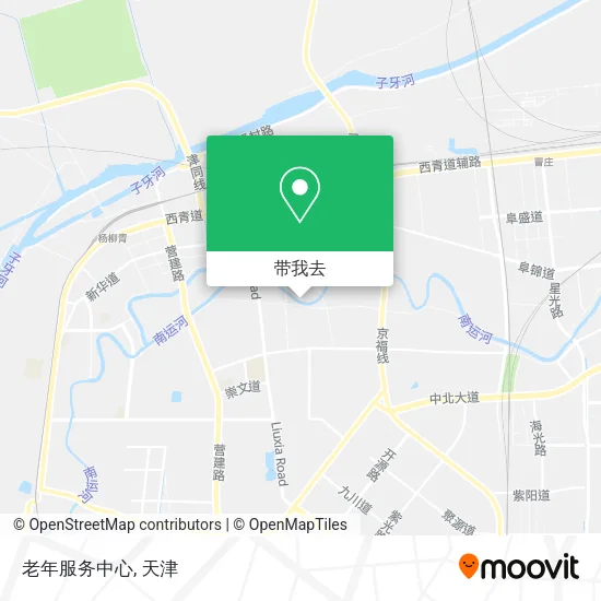 老年服务中心地图