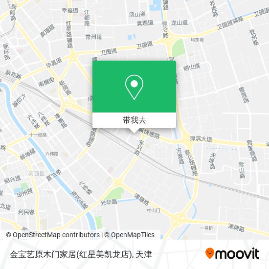 金宝艺原木门家居(红星美凯龙店)地图