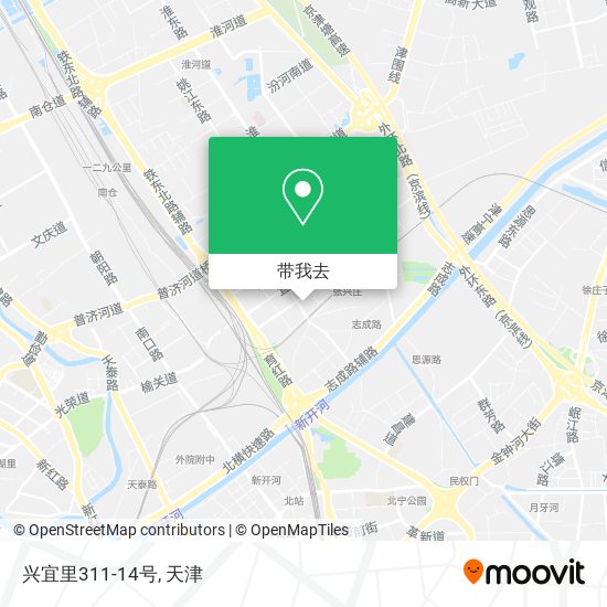 兴宜里311-14号地图