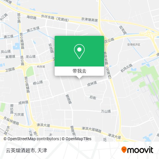 云英烟酒超市地图