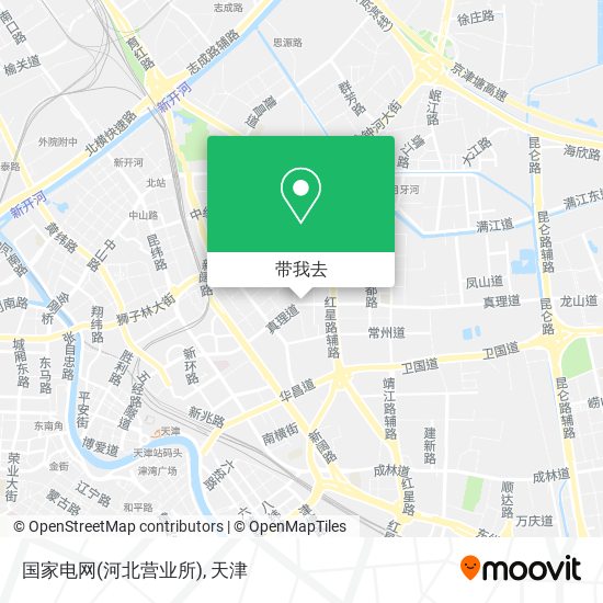 国家电网(河北营业所)地图