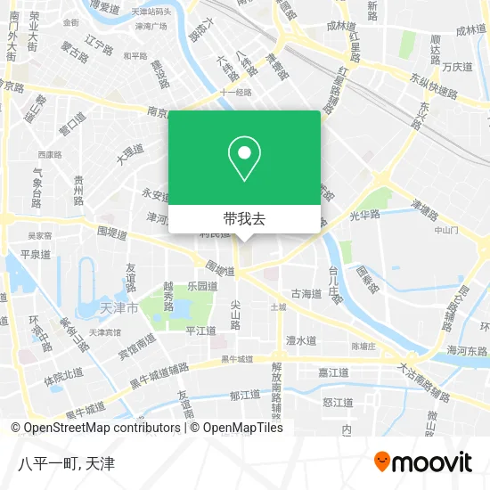 八平一町地图