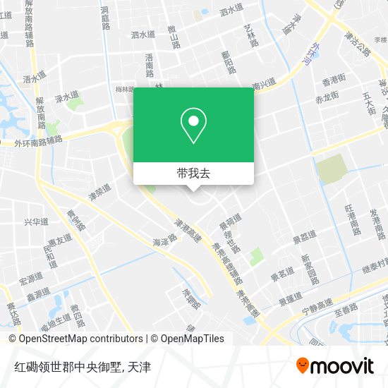 红磡领世郡中央御墅地图
