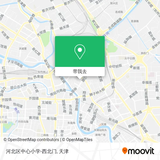 河北区中心小学-西北门地图