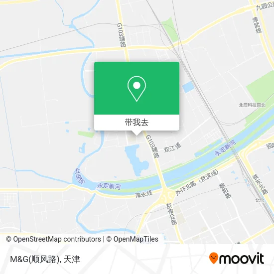 M&G(顺风路)地图