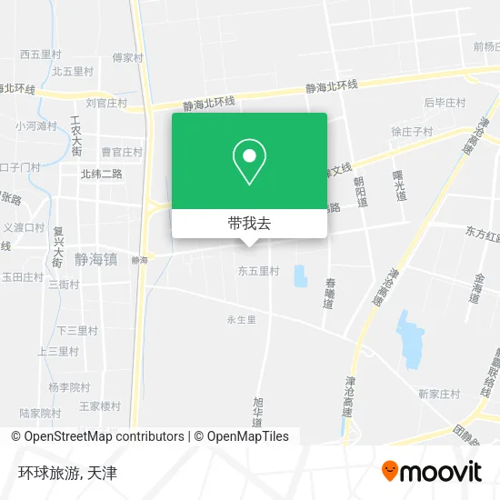 环球旅游地图