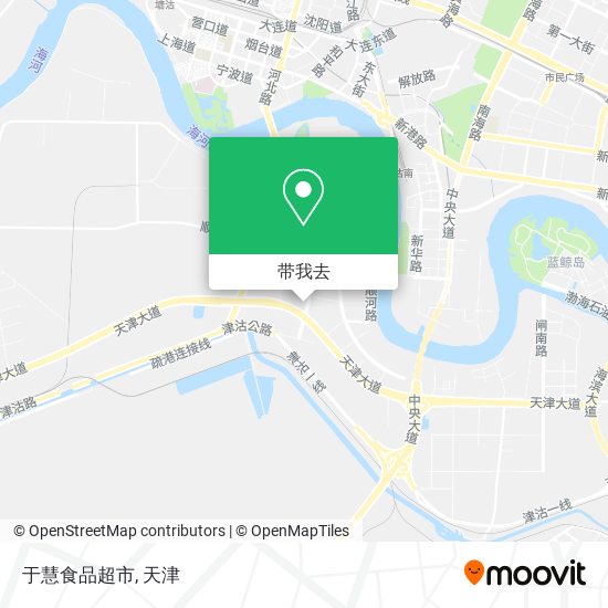 于慧食品超市地图