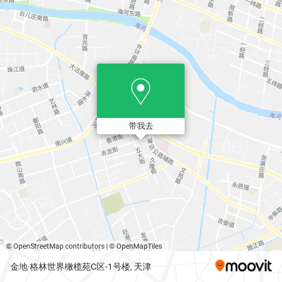金地·格林世界橄榄苑C区-1号楼地图