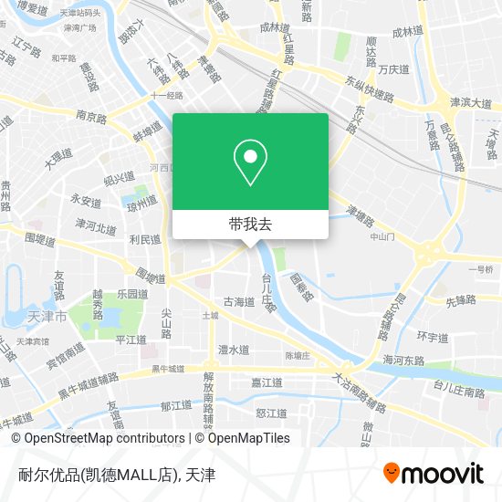 耐尔优品(凯德MALL店)地图