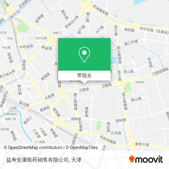 益寿安康医药销售有限公司地图