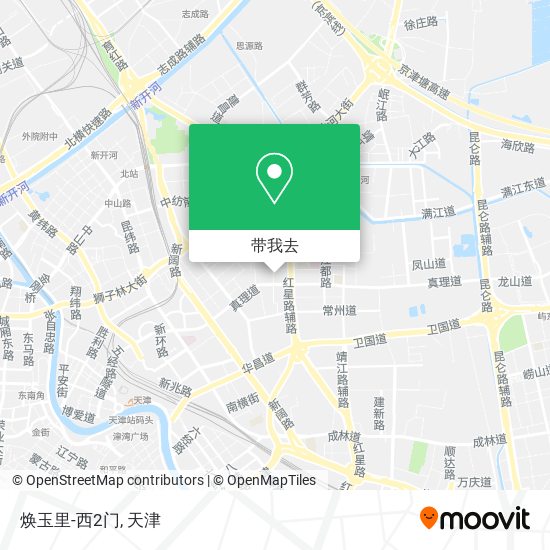 焕玉里-西2门地图