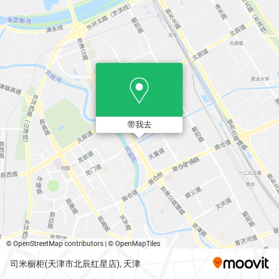 司米橱柜(天津市北辰红星店)地图
