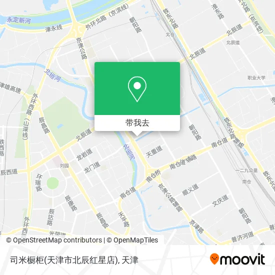 司米橱柜(天津市北辰红星店)地图