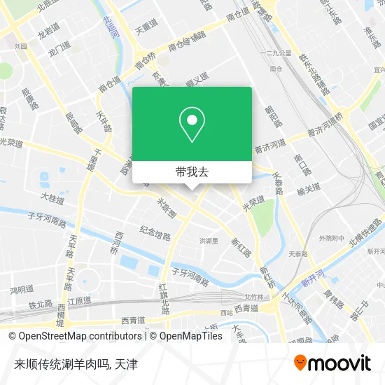 来顺传统涮羊肉吗地图