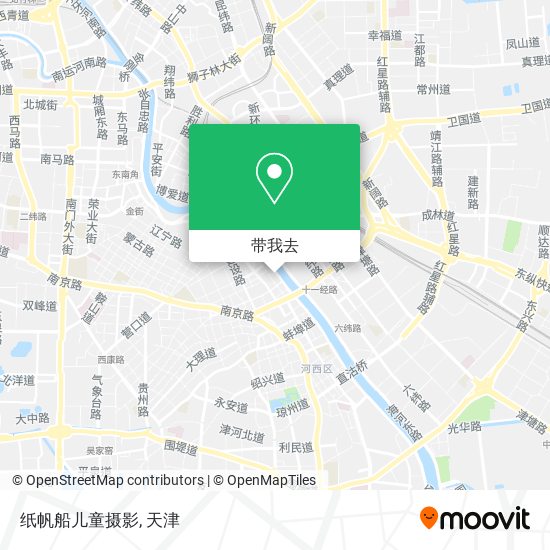 纸帆船儿童摄影地图
