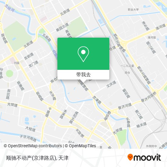 顺驰不动产(京津路店)地图