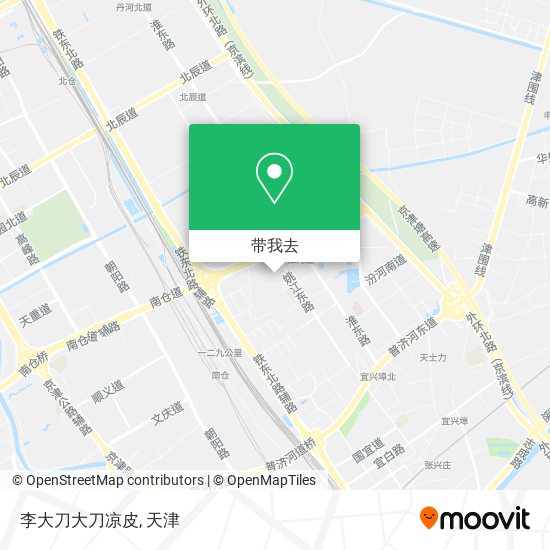 李大刀大刀凉皮地图