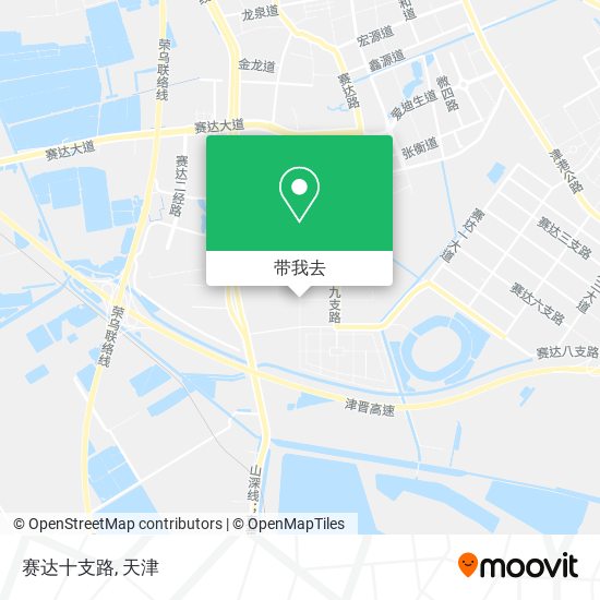 赛达十支路地图