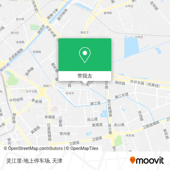 灵江里-地上停车场地图