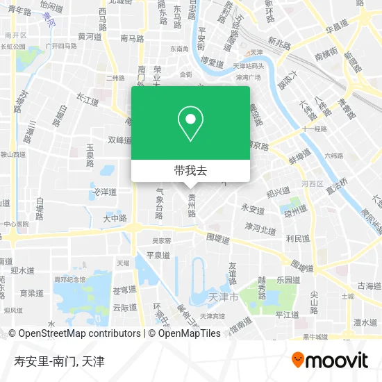 寿安里-南门地图