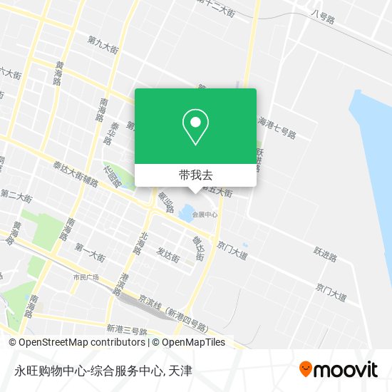 永旺购物中心-综合服务中心地图