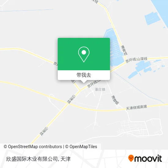 欣盛国际木业有限公司地图