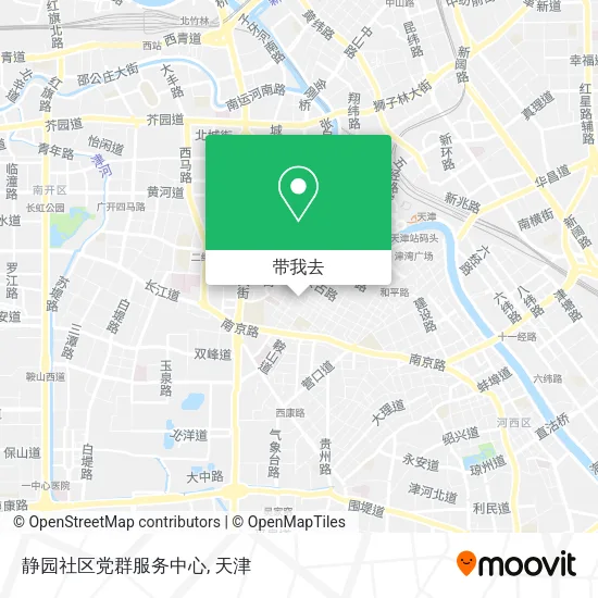 静园社区党群服务中心地图