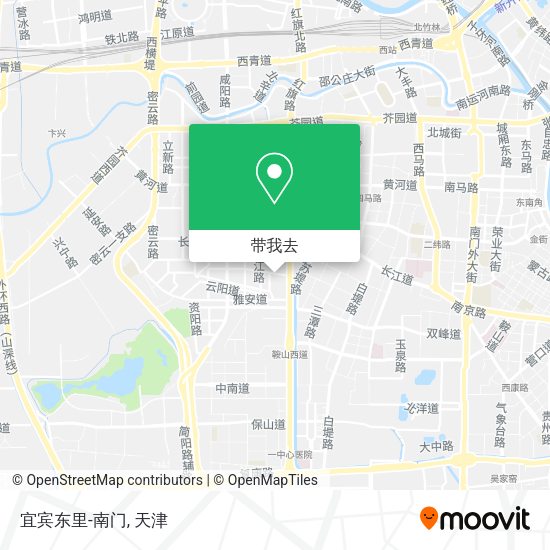 宜宾东里-南门地图