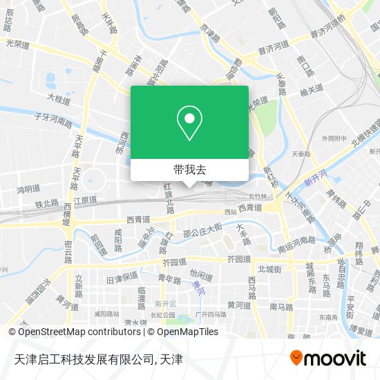 天津启工科技发展有限公司地图