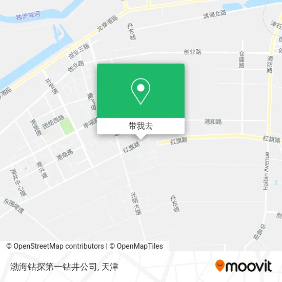 渤海钻探第一钻井公司地图