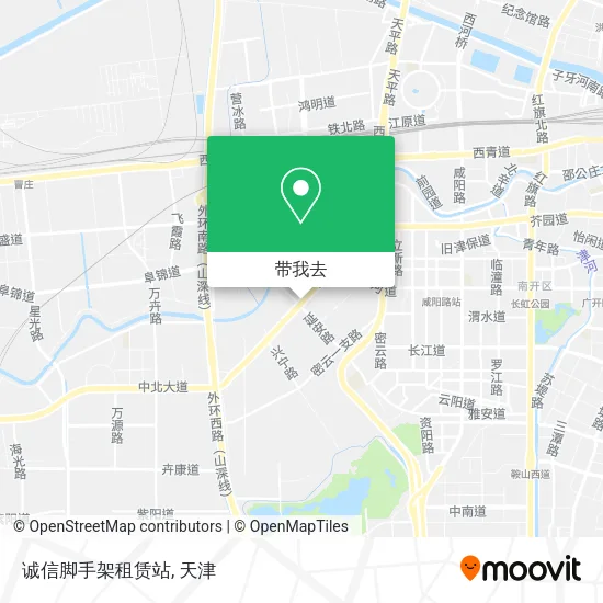 诚信脚手架租赁站地图