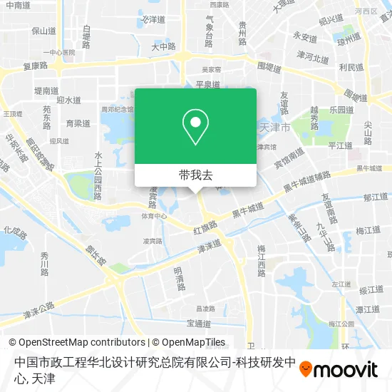 中国市政工程华北设计研究总院有限公司-科技研发中心地图