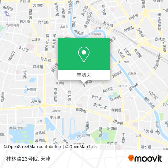 桂林路23号院地图