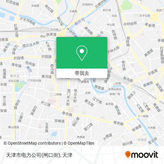 天津市电力公司(闸口街)地图