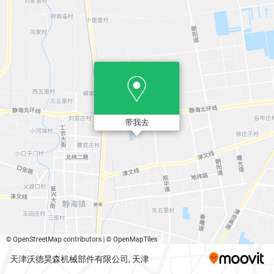 天津沃德昊森机械部件有限公司地图