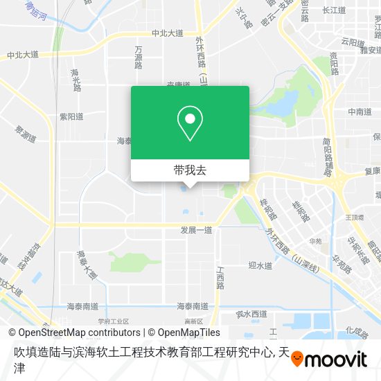 吹填造陆与滨海软土工程技术教育部工程研究中心地图
