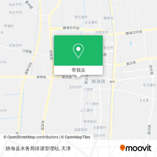 静海县水务局排灌管理站地图