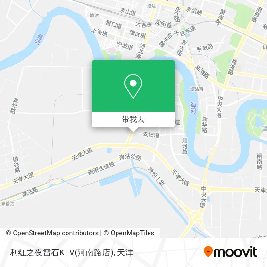 利红之夜雷石KTV(河南路店)地图