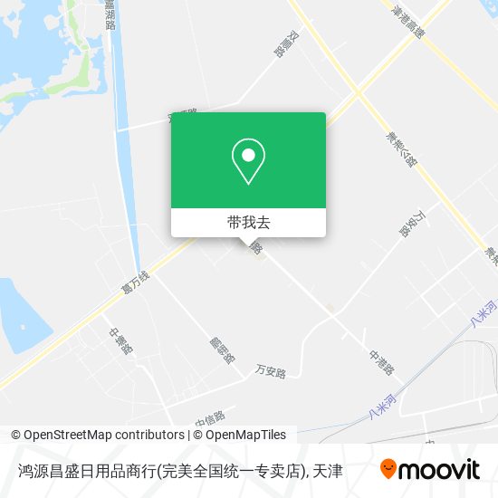 鸿源昌盛日用品商行(完美全国统一专卖店)地图