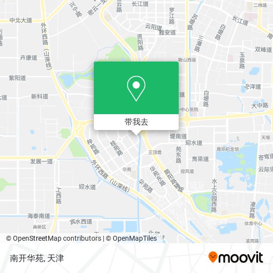 南开华苑地图