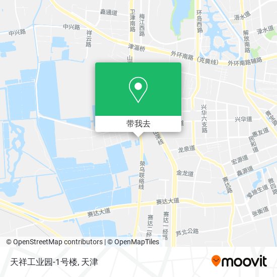 天祥工业园-1号楼地图