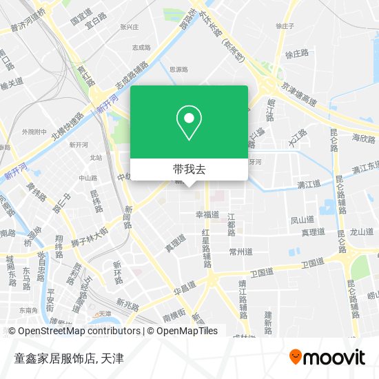 童鑫家居服饰店地图
