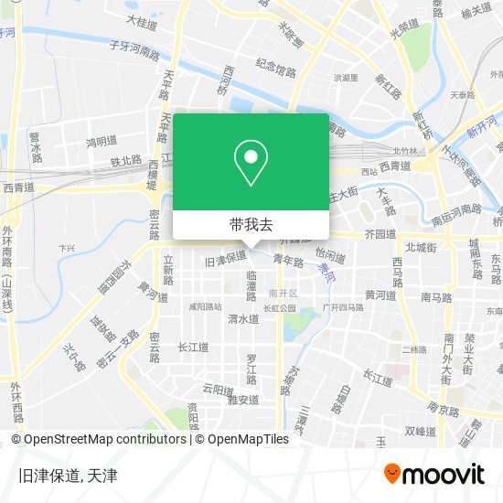 旧津保道地图