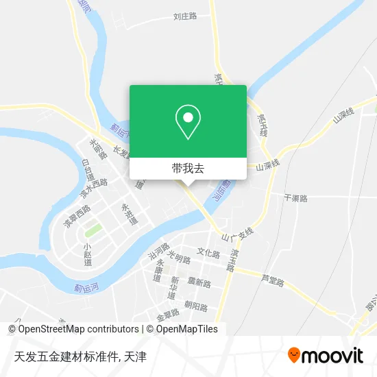 天发五金建材标准件地图