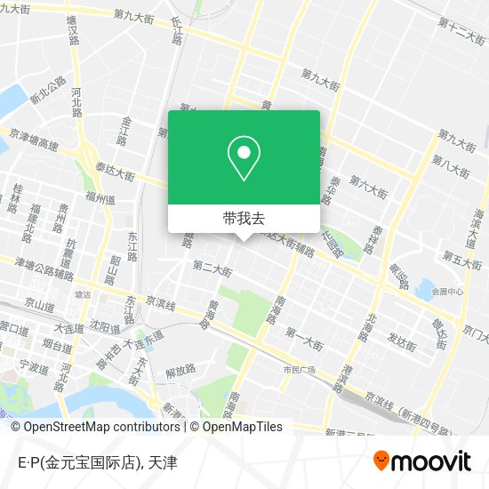 E·P(金元宝国际店)地图